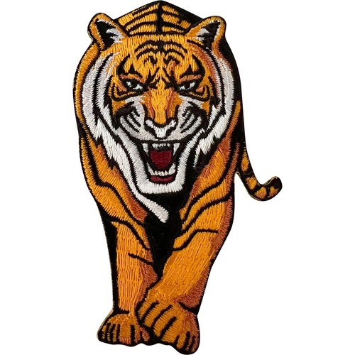 Tiger embroidered patch - tiger,