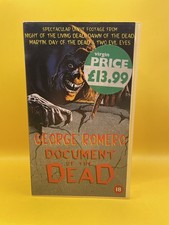 George Romero: Document of the Dead VHS