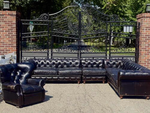 Rustic black tufted - rustic, ￼black