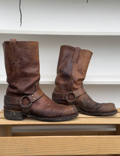 Vtg men frye harness - vtg, boots