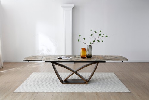 Lavish extending dining table - lavish,