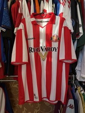 Sunderland 2004/2005 Home Football Shirt Diadora Vintage Soccer Size XXL