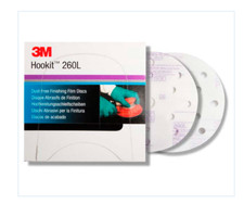 3M P1000 Hookit 150mm Finishing Film Abrasive Disc 260L 15 Hole x 50 Pack 51055