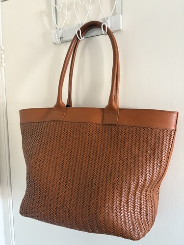 Boden tan woven leather - boden, large