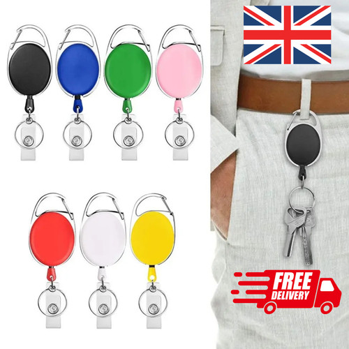 Retractable key chain - chain, id