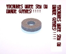 ♫ BESSON SOVEREIGN TUBA SOFT STOP FELTS SET OF 8 +  SET OF FREE VALVE GUIDES ♫