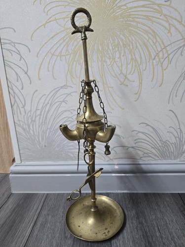 Antique florentine oil brass - antique,
