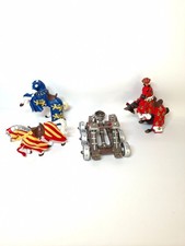 Papo Catapult & 3x Knight's