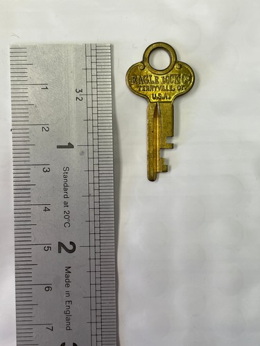 Vintage eagle lock key - lock,