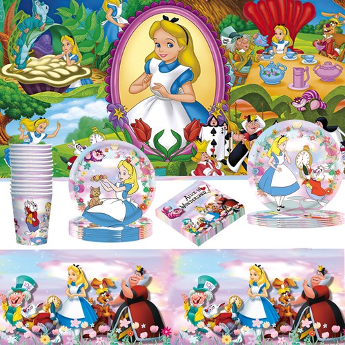 Alice birthday party supplies - alice,