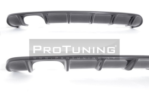 Rs3 look rear bumper diffuser - rear,