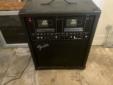 Rare Fender Combo Amp Built By J&I Arbiter, London With Twin Tapes See Below