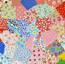 50 X 4" SQUARES MIXED