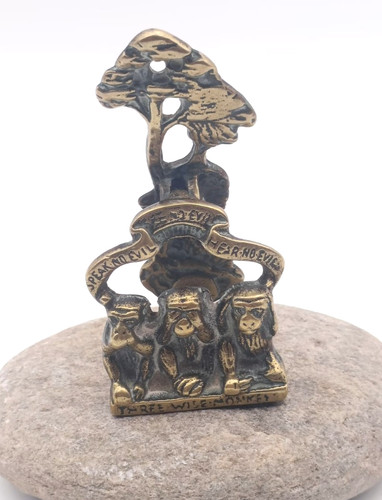 Vintage peerage brass - vintage, three