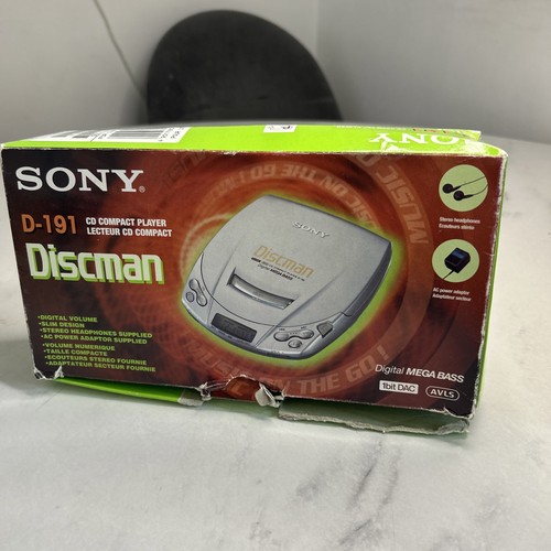Sony 191 discman walkman - cd,