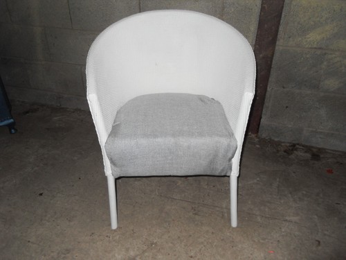 Vintage lloyd loom style - loom, chair