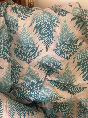Single lined curtain - lined, handmade