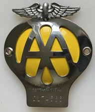 Vintage AA Classic Car Grille