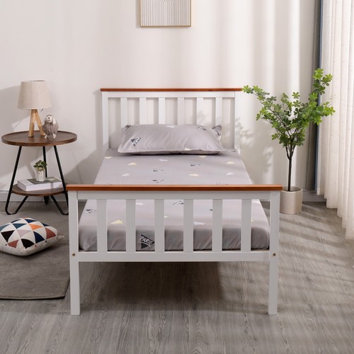 Single bed pine frame 3ft - single,