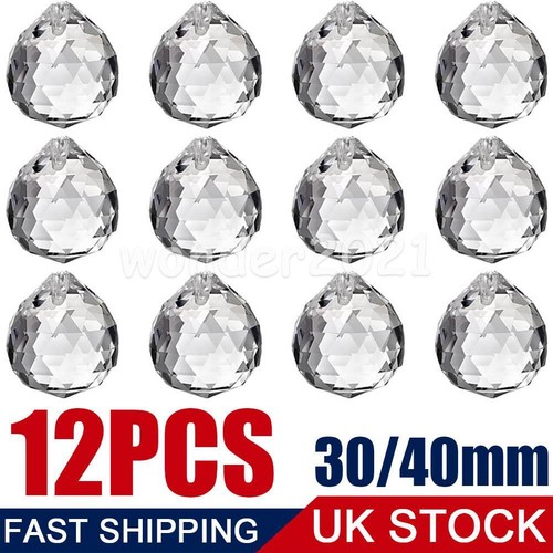 12pcs 40mm hanging crystal - hanging,