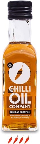 Trinidad scorpion chilli oil - scorpion,