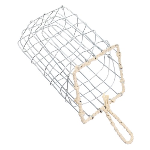 Wrought iron storage basket - ,