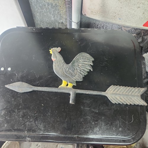 Vintage cockerel weather - cockerel, vane