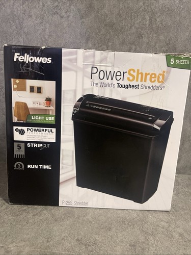 Fellowes paper shredder - shredder, 5