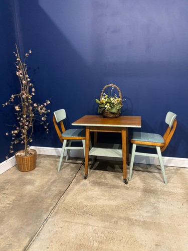 Vintage formica table chairs - &,