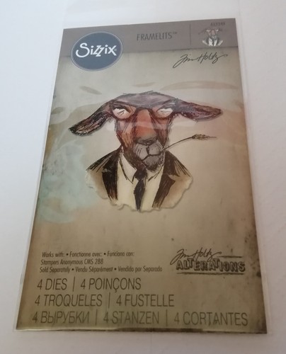 Sizzix tim holtz - tim, goat