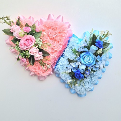 Double solid heart artificial - solid,