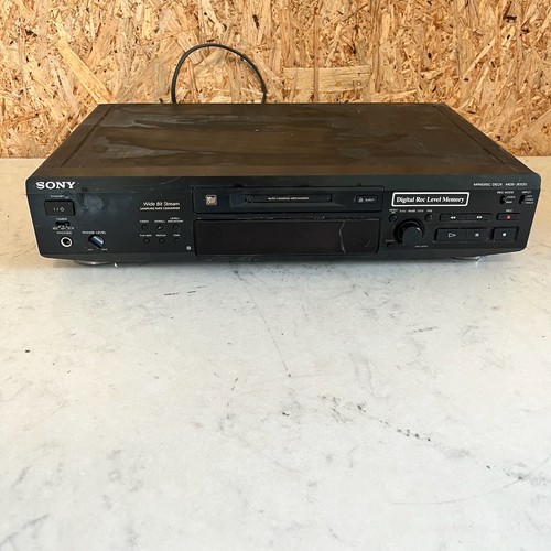 Sony mds je520 minidisc deck - sony,