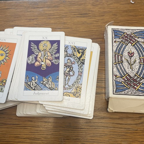 Vintage tarot deck - vintage,
