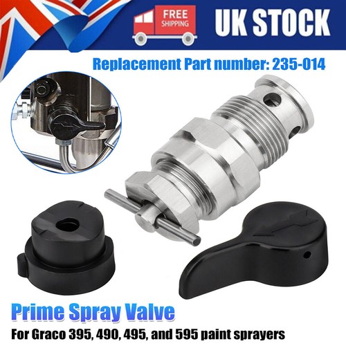 Prime spray valve for - spray,