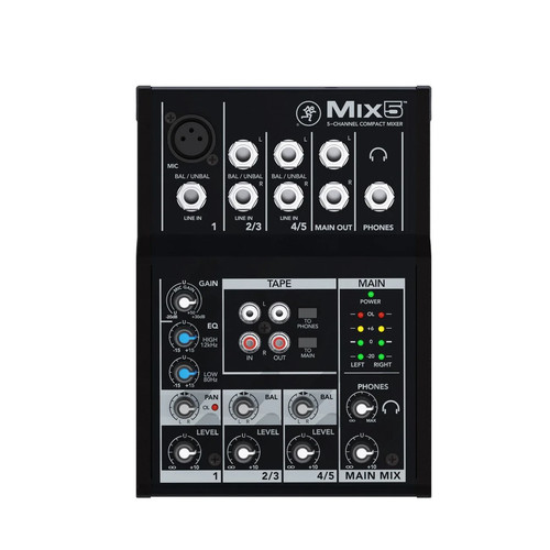 Mackie mix5 channel compact - mackie,