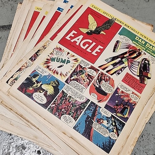 38x eagle comic v04 - 1953, set