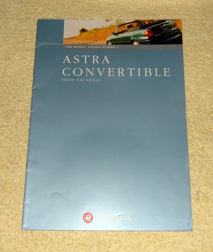 Vauxhall astra mk3 convertible - vauxhall,