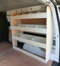 VW Caddy Maxi Van Racking Tool Storage Shelving Driver Side Rear