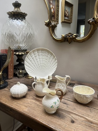 Belleek bundle shell plate - belleek,
