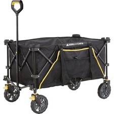 Gorilla Carts 7 Cu. Ft. Black
