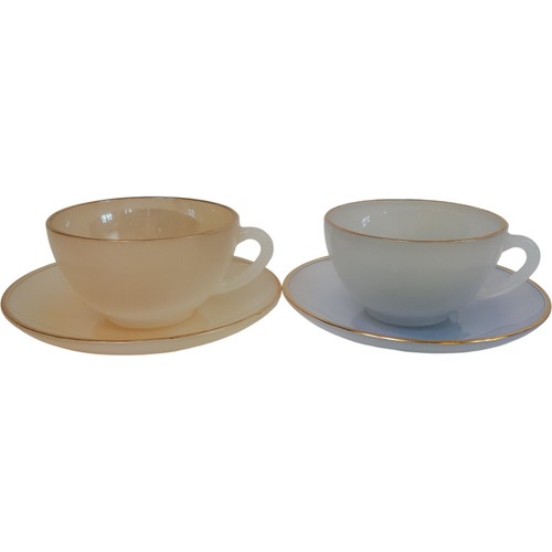 Arcoroc harlequin tea cups - harlequin,