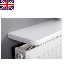 Elegant White Rounded Radiator
