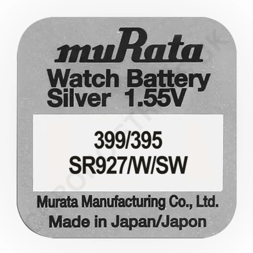 Murata 399 395 sr927w - 399, /