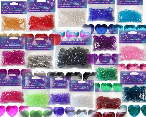 Heart scatter crystals - heart,