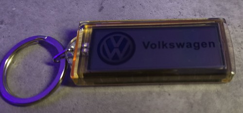 Volkswagen keyring with - with, lcd