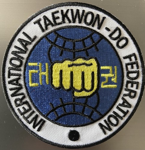 Itf dobok logo - dobok, embroidered