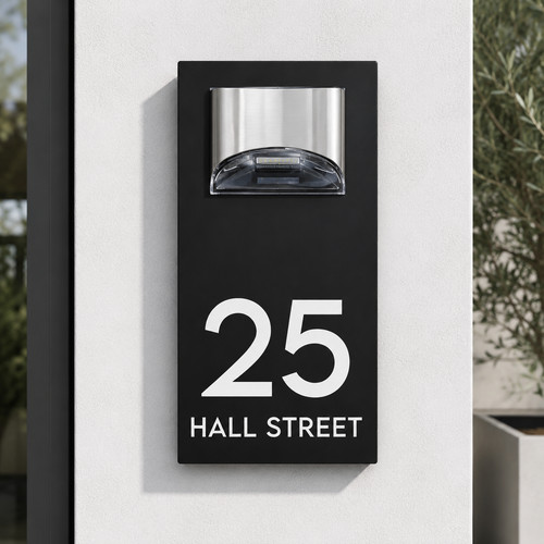 House number plaques - house,
