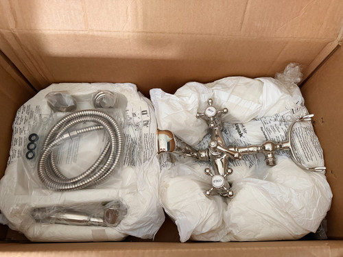Newport brass exposed tub - brass,