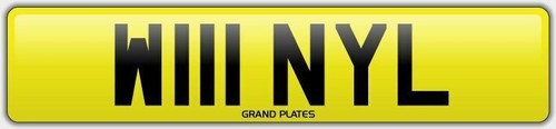 Winny winnie win number plate - winny,