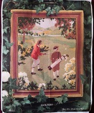 GOLFERS Tapestry Kit by